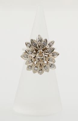 Diamantring zus. ca. 1,30 ct - Exquisite jewellery