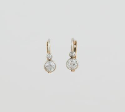 Altschliffbrillant Ohrringe zus. ca. 0,70 ct - Exquisite jewellery