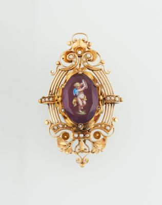 Brosche Putto - Exquisite jewellery