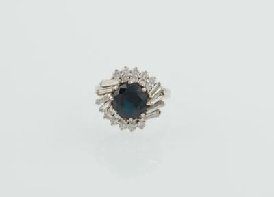 Diamant Saphir Ring - Gioielli scelti