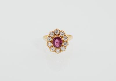 Brillant Farbstein Ring - Exquisite jewellery