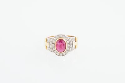 Brillant Rubin Ring - Erlesener Schmuck