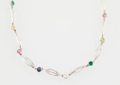Brillant Schmuckstein Collier - Exquisite jewellery