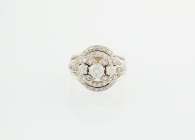 Diamantring zus. ca. 1,60 ct - Erlesener Schmuck