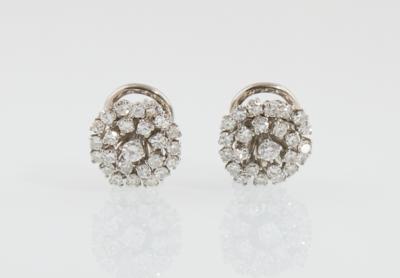 Diamant Ohrclips zus. ca. 1,40 ct - Exkluzivní šperky
