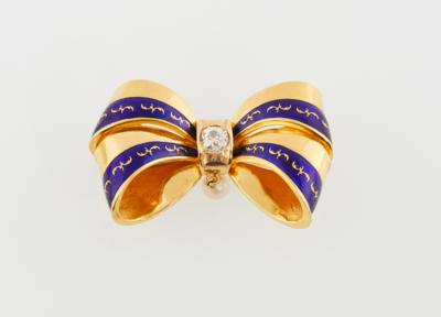 Diamantbrosche Masche ca. 0,50 ct - Exquisite jewellery
