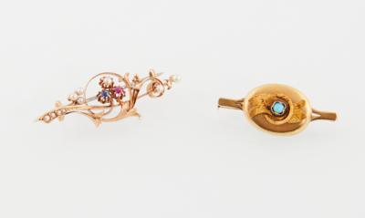 Zwei Broschen - Exquisite jewellery