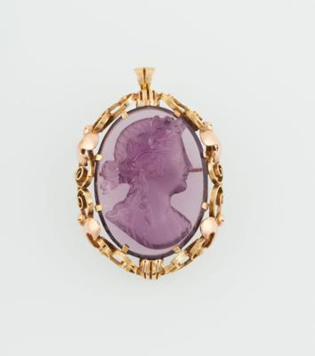 Amethyst Camee Anhänger - Exquisite jewellery