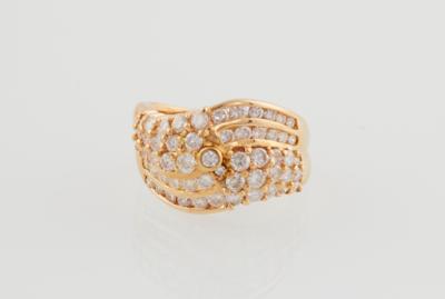 Brillantring zus. ca. 2 ct - Exquisite jewellery