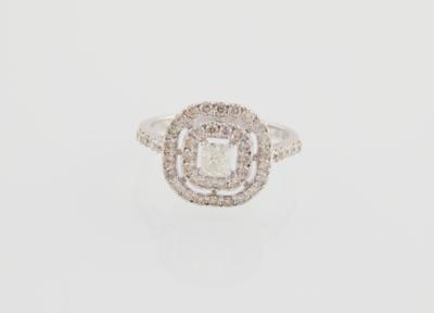 Diamantring zus. ca.1,14 ct - Exquisite jewellery