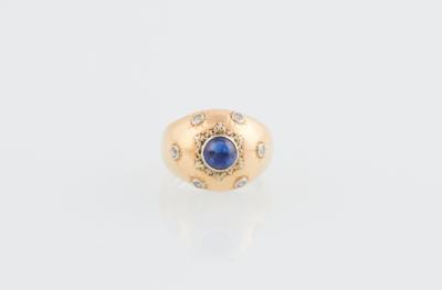 M. Buccellati Diamant Saphirring - Exquisite jewellery