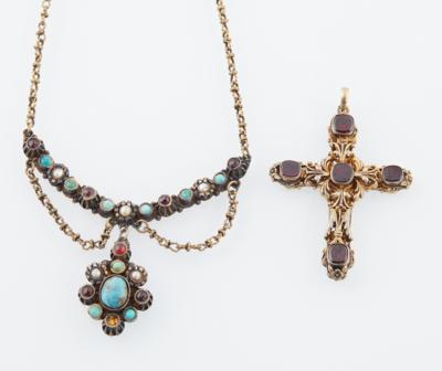 Siebenbürgen Collier und Kreuzanhänger - Exquisite jewellery