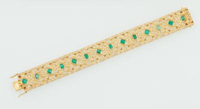 Brillant Smaragd Armband - Exquisite jewellery