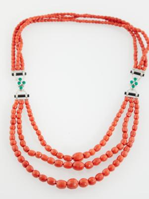 Korallen Halskette - Vybrané šperky