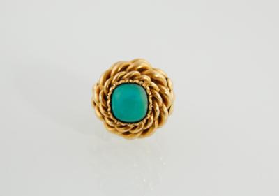 Ring mit behandeltem Türkis - Exquisite jewellery