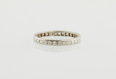 Brillant Memoryring zus. ca. 0,90 ct - Gioielli scelti