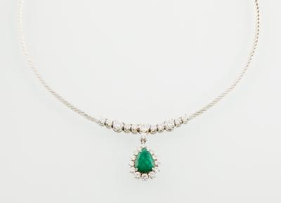 Brillant Smaragd Collier - Vybrané šperky