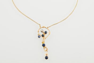 Diamant Saphir Collier - Vybrané šperky