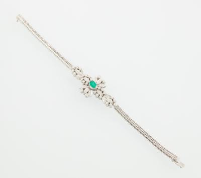 Diamant Smaragd Armband - Erlesener Schmuck