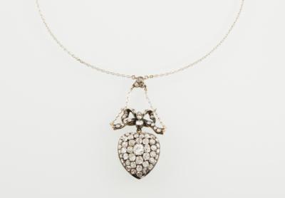 Diamantcollier zus. ca.5,90 ct - Exquisite jewellery