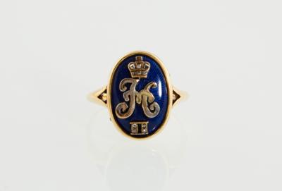 Ring mit Monogramm - Exquisite jewellery