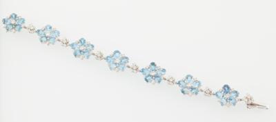 Aquamarin Armband zus. ca. 27,70 ct - Gioielli scelti