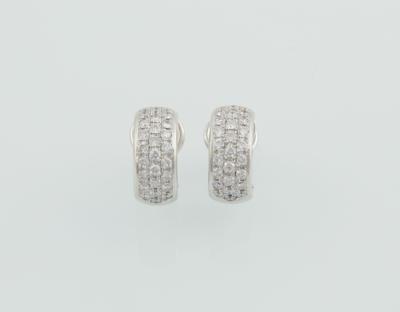 Brillant Ohrclips zus. ca. 1,47 ct - Erlesener Schmuck