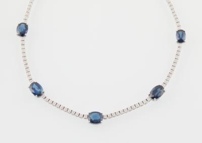 Brillant Saphir Collier - Exquisite jewellery