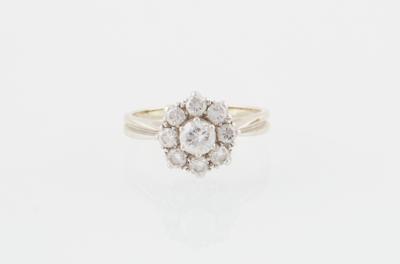 Brillantring zus. ca. 1 ct - Exquisite jewellery