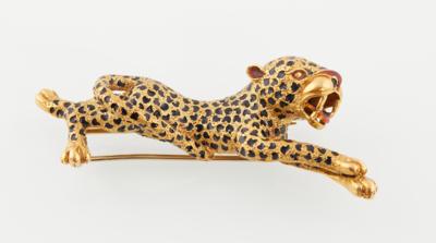 Brosche Leopard - Exquisite jewellery