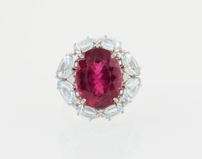 Turmalin Ring ca. 10,80 ct - Gioielli scelti