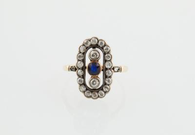 Altschliffdiamant Ring zus. ca. 0,75 ct - Exquisite jewellery