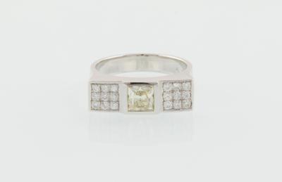 Brillant Diamantring zus. ca. 1,40 ct - Exquisite jewellery