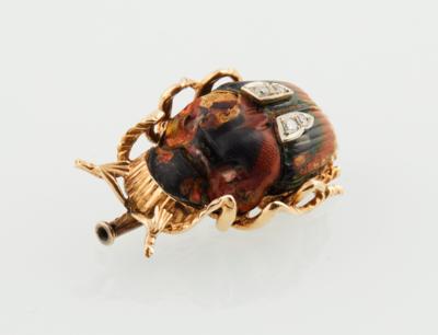 Brillantbrosche Käfer - Exkluzivní šperky