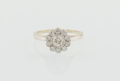 Brillantring zus. ca.0,80 ct - Exquisite jewellery