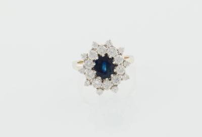 Saphir Ring ca. 1,20 ct - Erlesener Schmuck