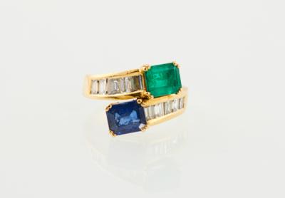 Diamant Farbstein Ring - Nádherné šperky - Vánoční aukce