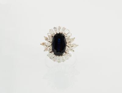 Diamant Saphir Ring - Exquisite Jewellery - Christmas Auction