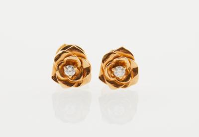 Piaget Brillant Ohrstecker Rose - Nádherné šperky - Vánoční aukce