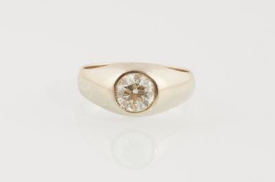 Brillant Solitär Ring ca. 1,40 ct L-M/si - Erlesener Schmuck