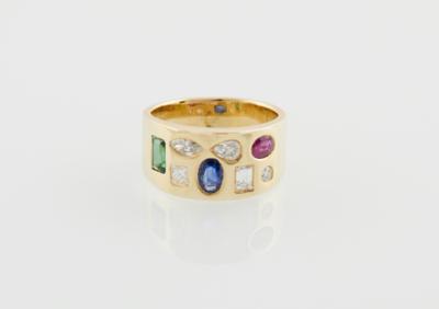 Diamant Farbstein Ring - Exquisite jewellery