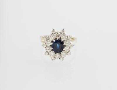 Saphir Ring ca. 1,20 ct - Erlesener Schmuck