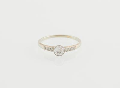 Altschliffdiamant Ring zus. ca. 0,60 ct - Gioielli scelti