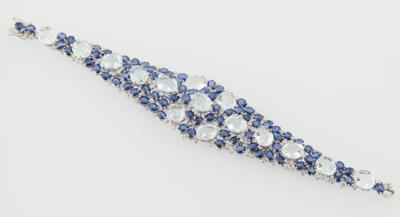 Aquamarinarmband zus. ca. 34,79 ct - Gioielli scelti