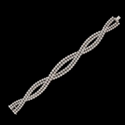 Brillant Armband zus. ca. 10,50 ct - Erlesener Schmuck - Walzertraum