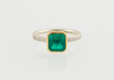 Brillant Smaragd Ring - Gioielli scelti