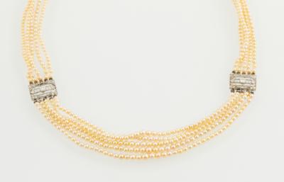 Diamant Griesperlencollier - Gioielli scelti