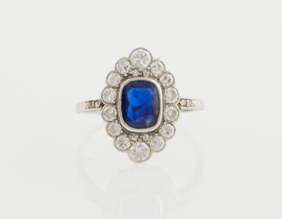 Diamant Saphir Ring - Gioielli scelti