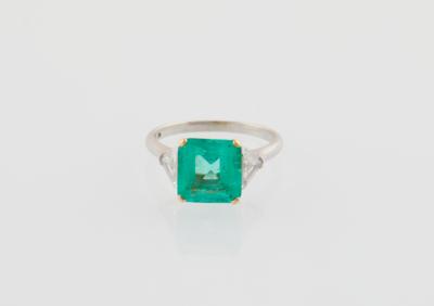 Diamant Smaragd Ring - Gioielli scelti