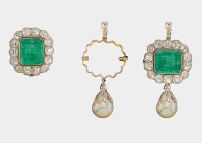 Smaragdschmuck Variation ca. 4,50 ct - Exkluzivní šperky